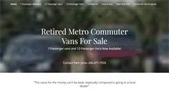 Desktop Screenshot of metrovansales.com
