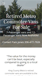 Mobile Screenshot of metrovansales.com